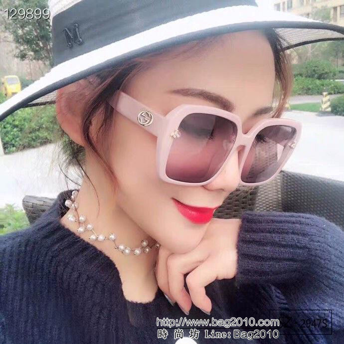 GUCCI古馳 2019新款 古奇小蜜蜂爆款太陽鏡 遮擋有害光線防輻射 出行旅遊搭配衣服必備品 2974S  lly1612